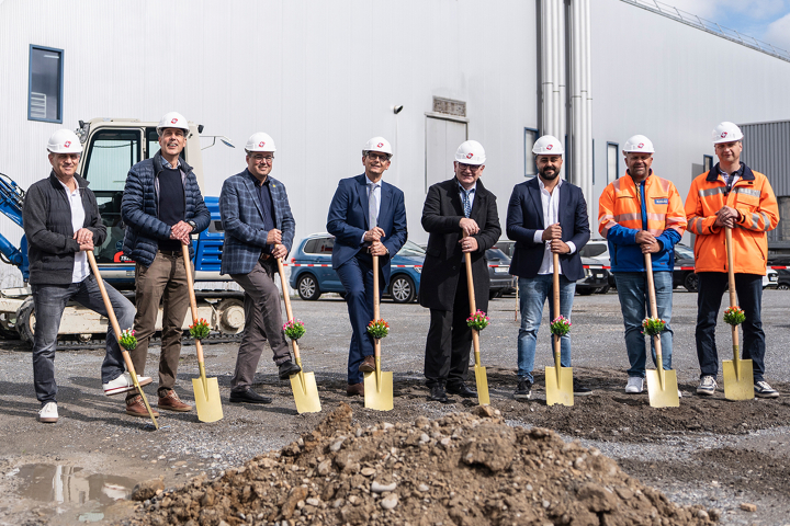 Ernst Sutter AG - Spatenstich für neues Kompetenzzentrum Fleischwaren Spatenstich für neues Kompetenzzentrum Fleischwaren