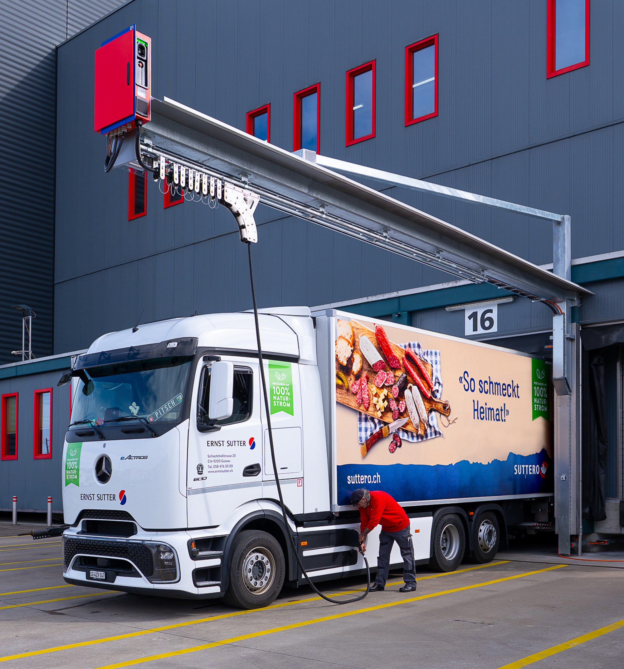 Ernst Sutter AG investiert in Elektromobilität am Standort Bazenheid